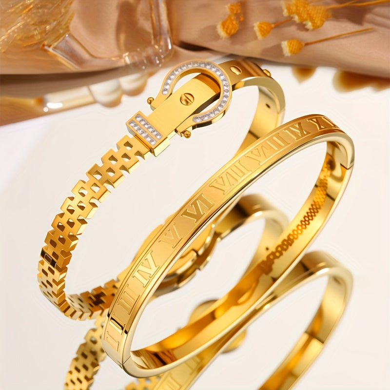 Vintage Roman Horseshoe Bracelet