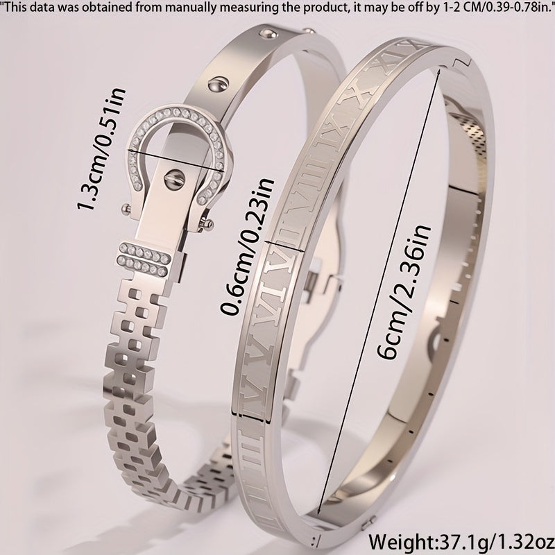 Vintage Roman Horseshoe Bracelet