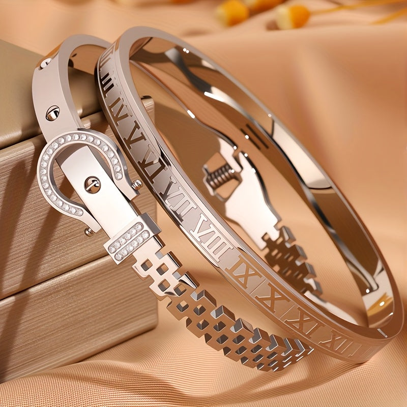 Vintage Roman Horseshoe Bracelet
