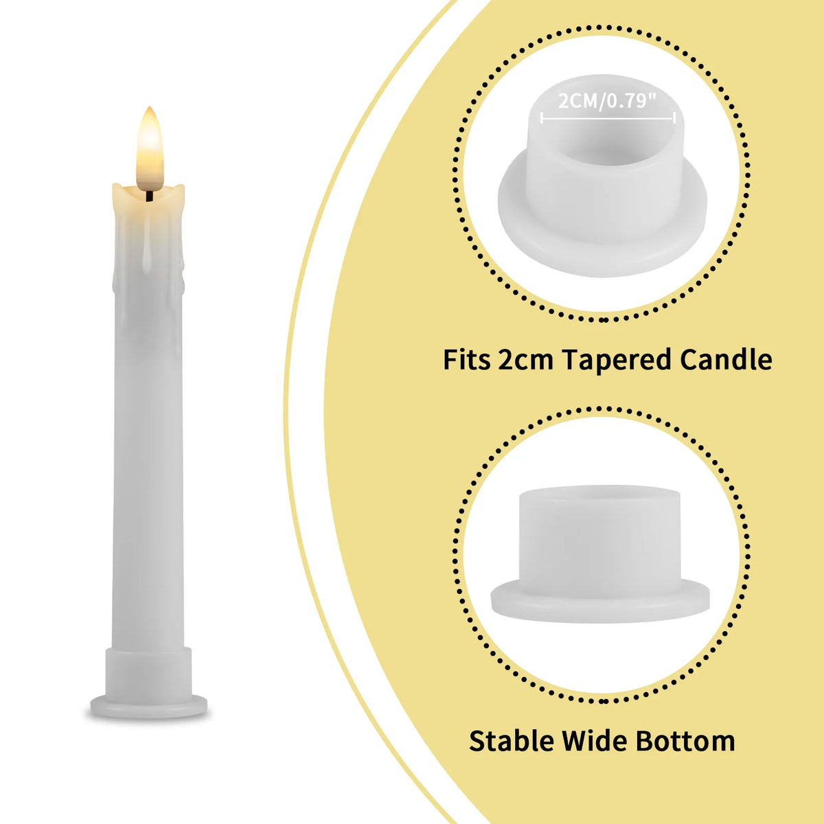 GlowFlame LED Candles