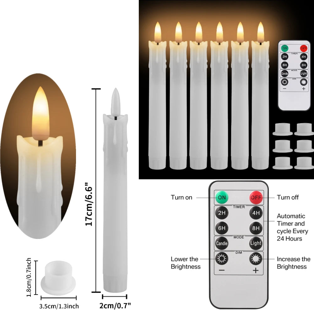 GlowFlame LED Candles