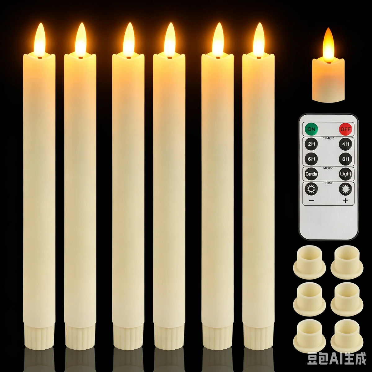 GlowFlame LED Candles