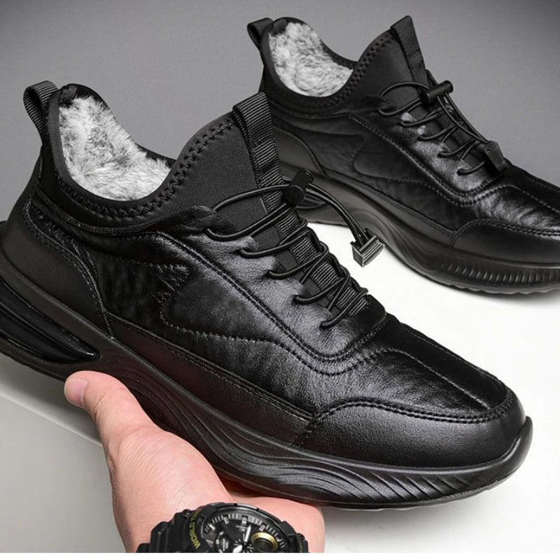 Flat Men’s Warm Snow Boots