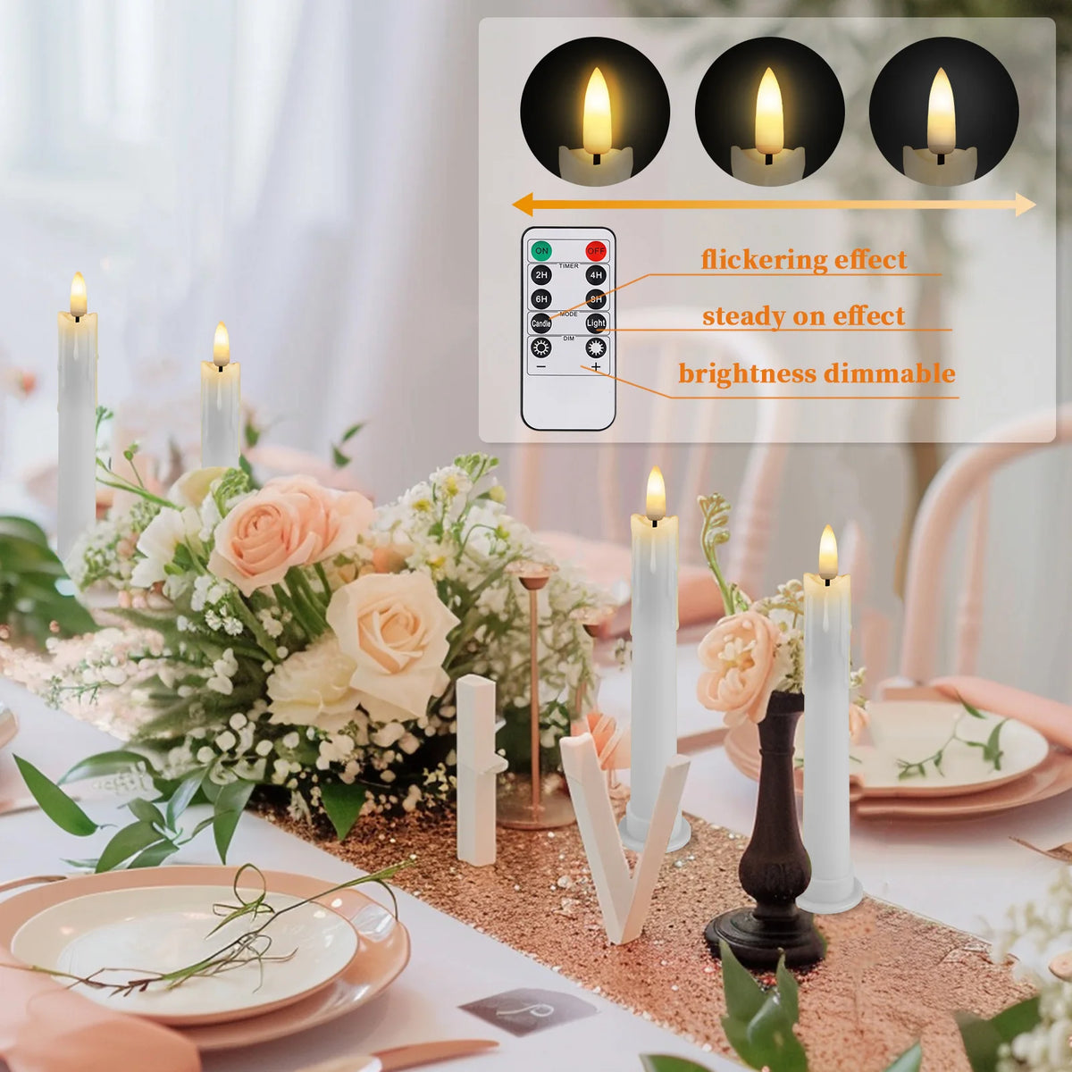 GlowFlame LED Candles