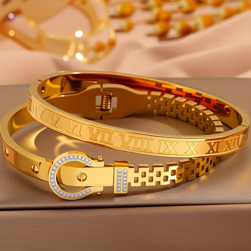 Vintage Roman Horseshoe Bracelet