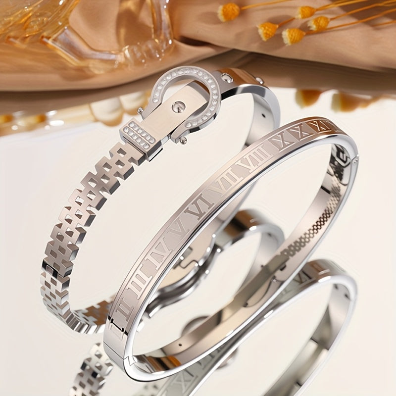 Vintage Roman Horseshoe Bracelet